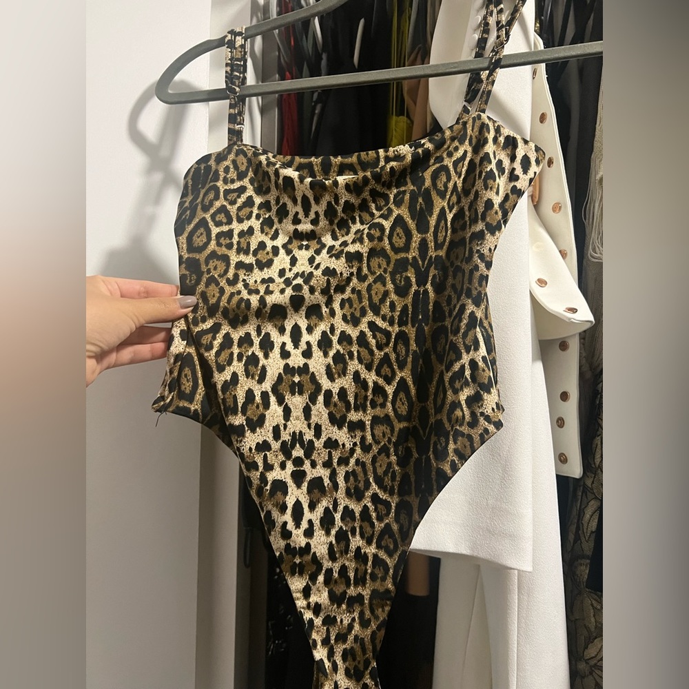 Leopard Body Suit  - never worn but took off the tags